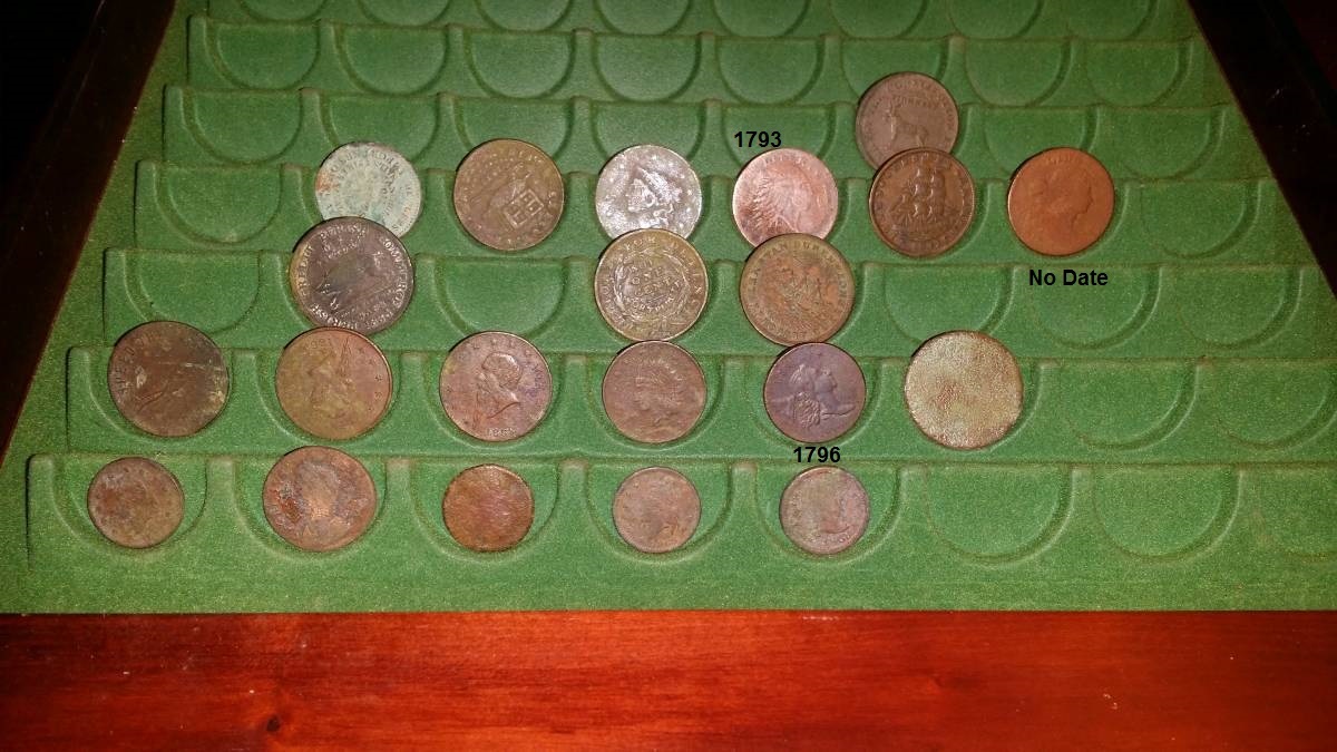 Early-US-Coppers-At-An-Estate-Sale
